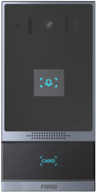 Fanvil i62 Single Button Video Intercom with RFID Reader - Surface mountable